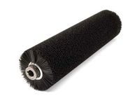 Spiral Round Cylindrical Dust Cleaner Brush , Industrial Roller Brushes